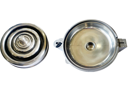 Glass moulds for power grid